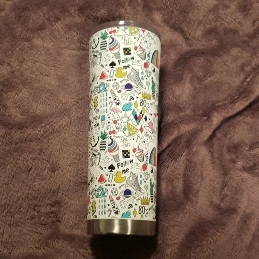 Metal tumbler cup‎